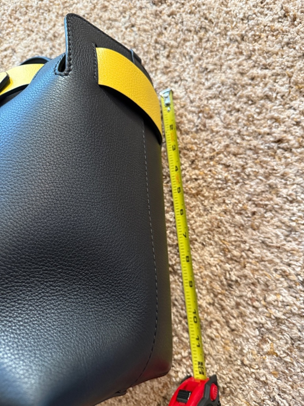 Burberry Marais Black and Yellow Large Bag - Picture 13 of 14